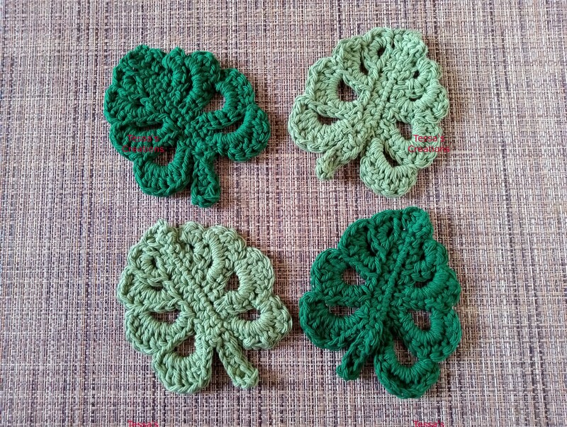 Crochet monstera leaf coasters with basket